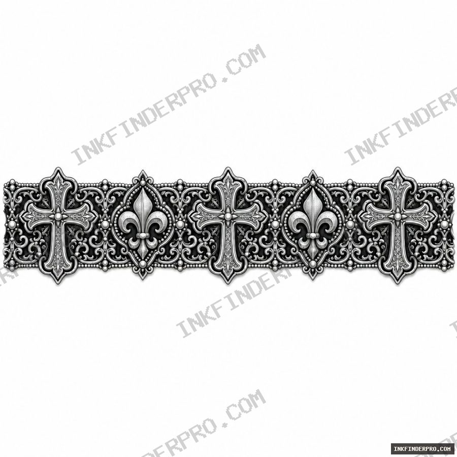 gothic bracelet band