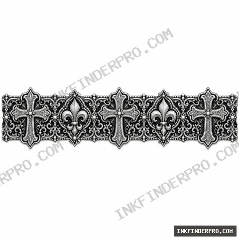 gothic bracelet band