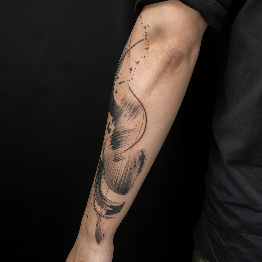 Abstract tattoo