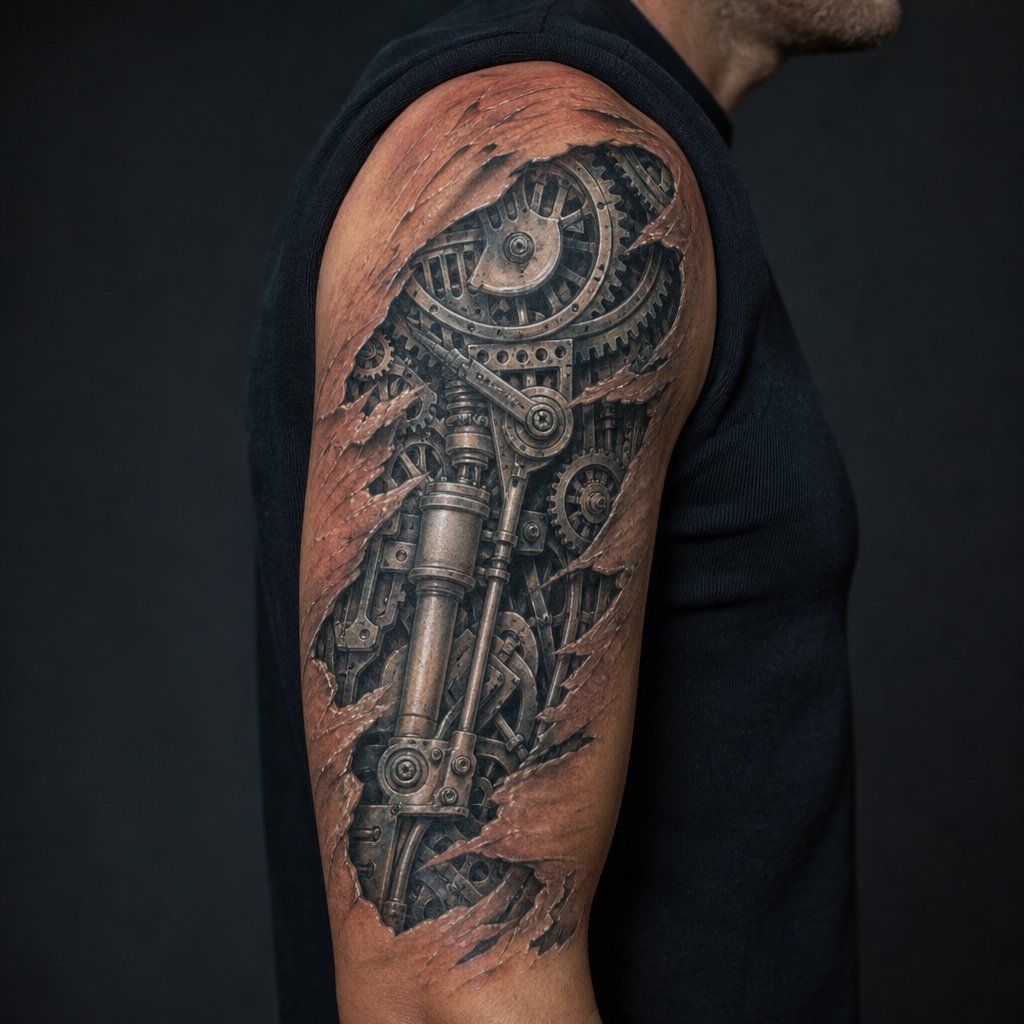 Biomechanical tattoo