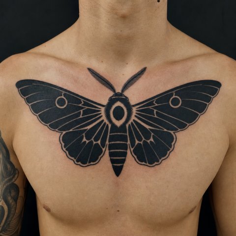 Blackwork tattoo