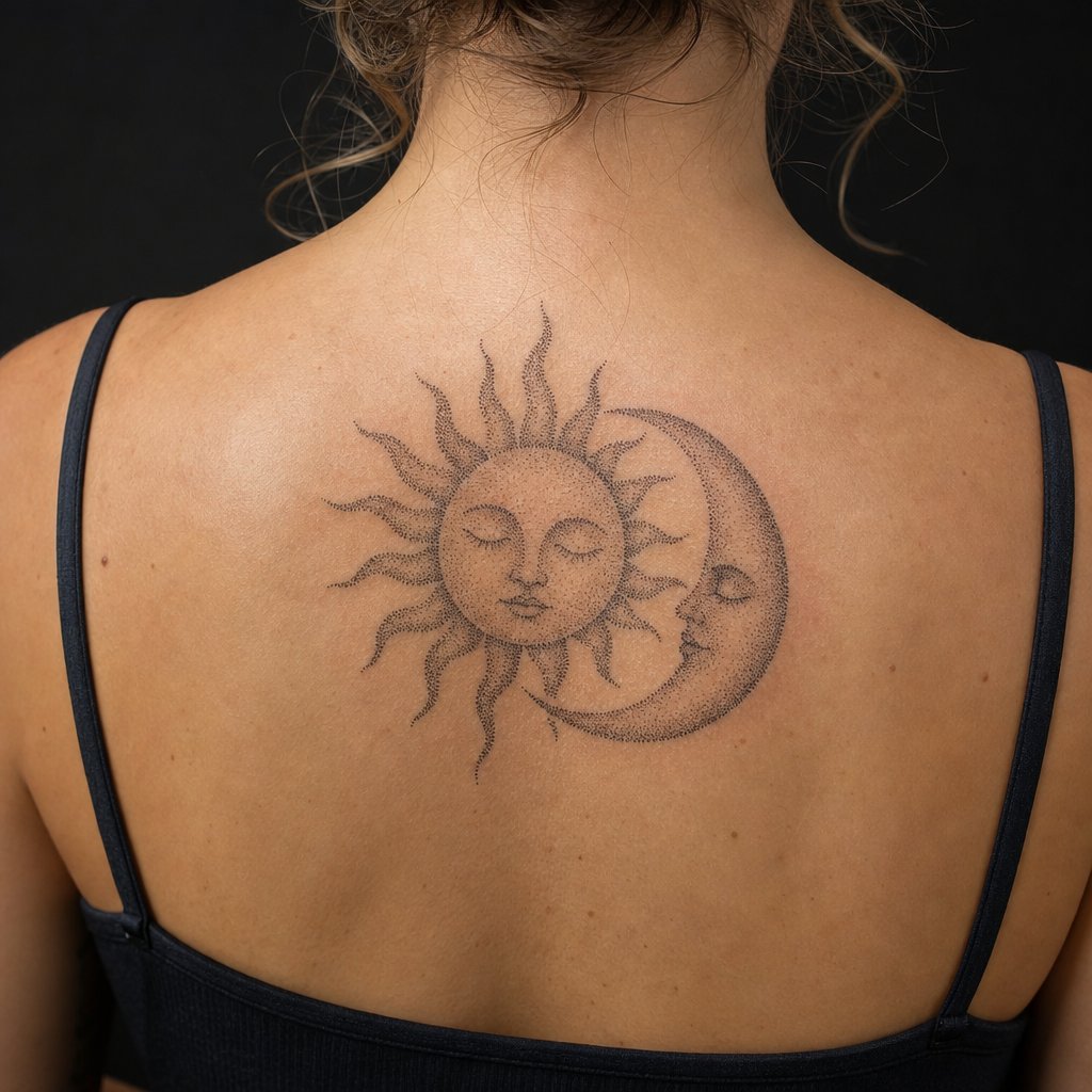 Dotwork tattoo